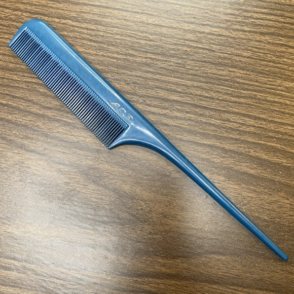 4 VTG Genuine ACE  Rattail 8" Comb Lot- Lady Ace, Blue, Black - Picture 6 of 7